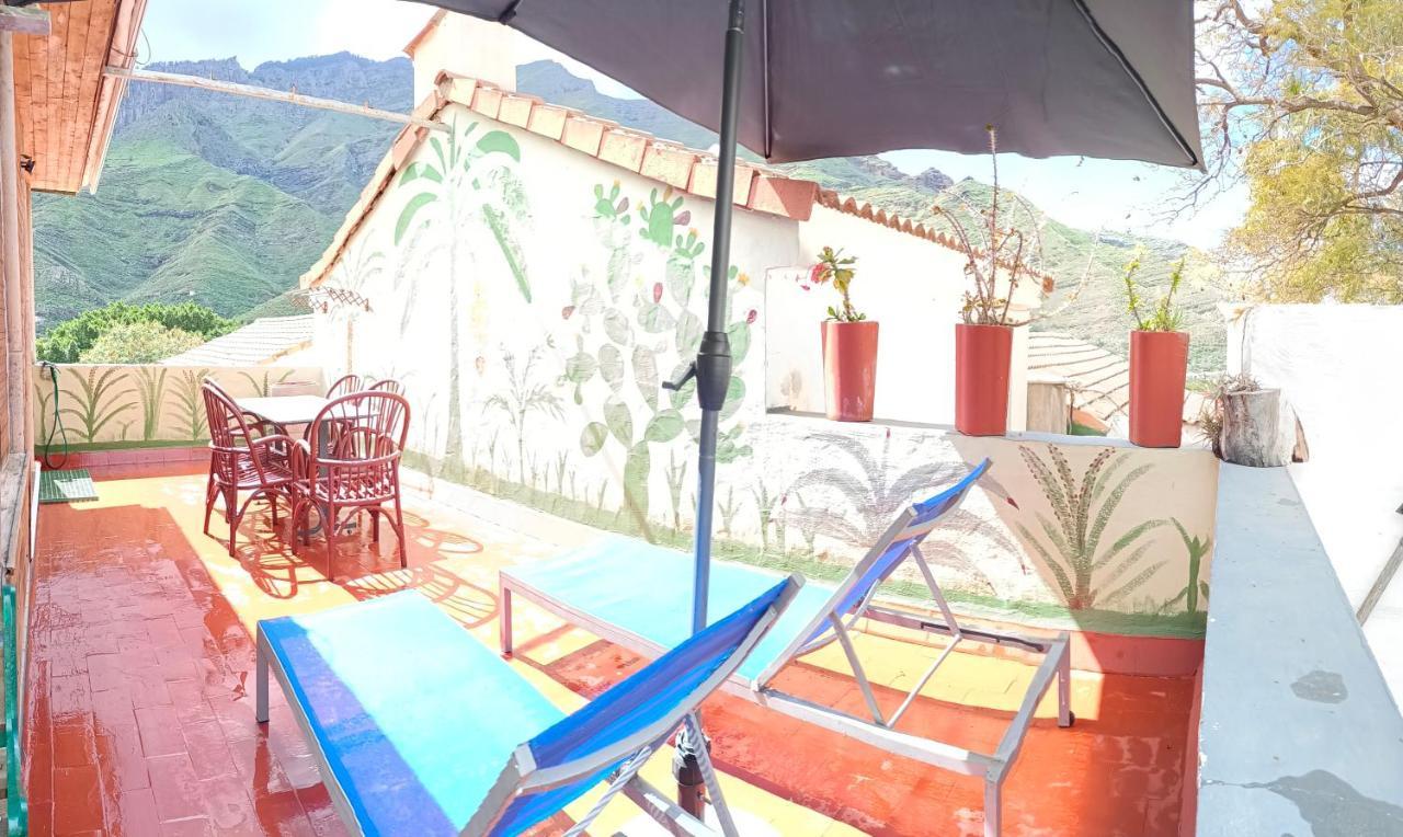 Chalet Juana La Concha Valle De Agaete San Pedro  ภายนอก รูปภาพ